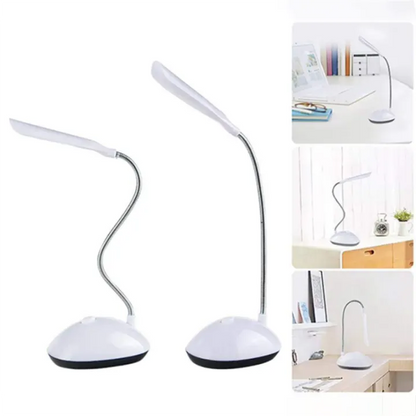 LED Folding Table Lamp – Eye Protection Reading Light, Battery Powered